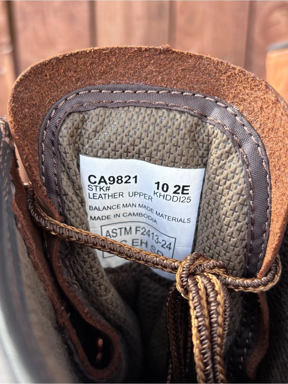 CAROLINA LOGGER Steel Toe Work Boots